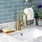 Kingston Brass Two-Handle Single-Hole Bathroom Faucet with Push Pop-Up, Brushed Brass KS2267DX - alternate 5
